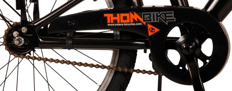 Volare Thombike Kinderfiets - Jongens - 20 inch - Zwart Oranje