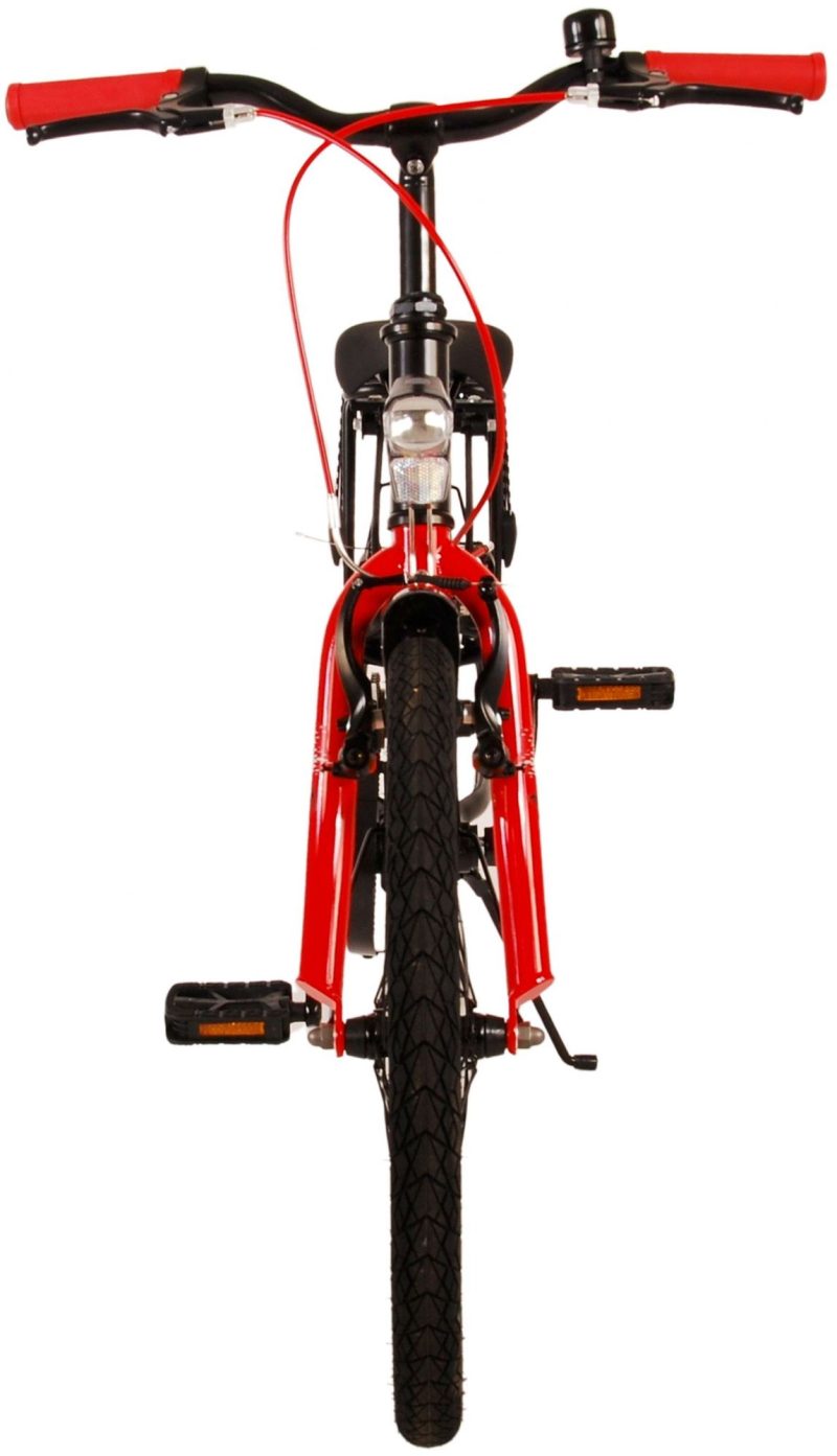 Volare Thombike Kinderfiets - Jongens - 20 inch - Zwart Rood - Twee Handremmen