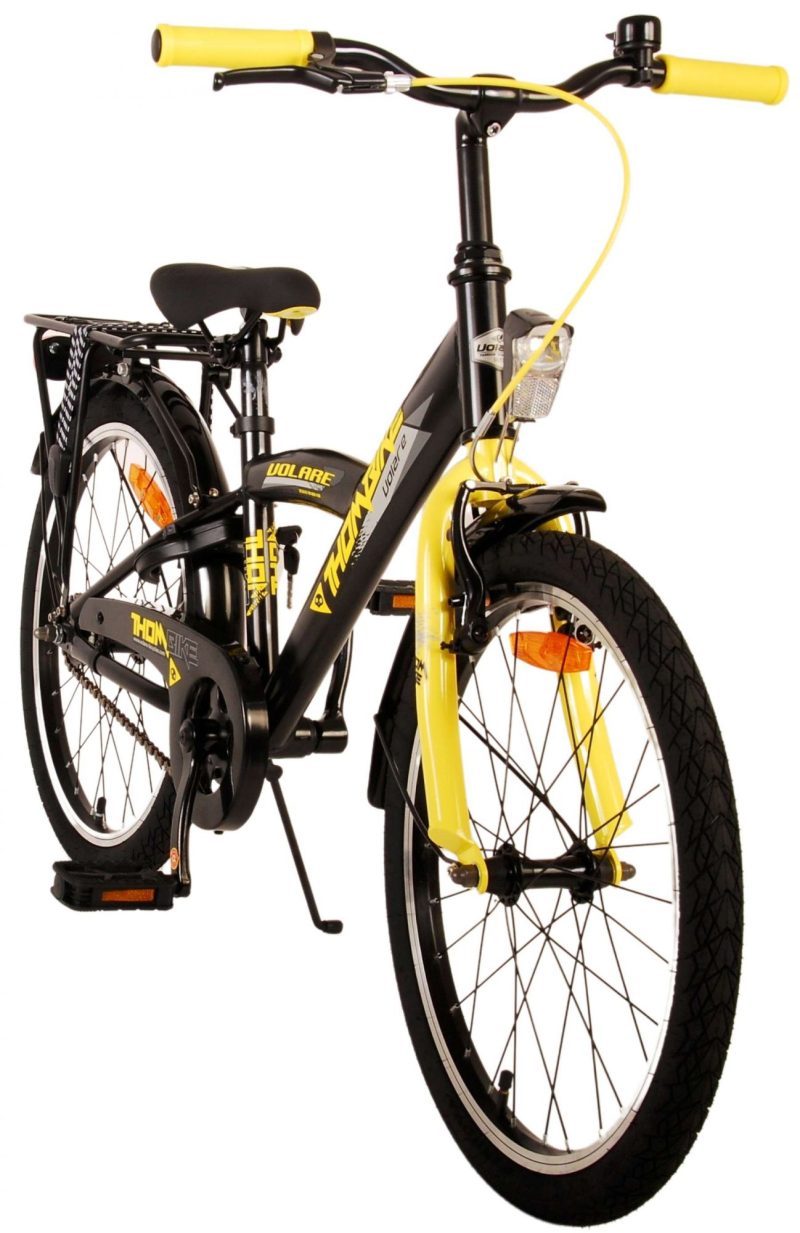 Volare Thombike Kinderfiets - Jongens - 20 inch - Zwart Geel