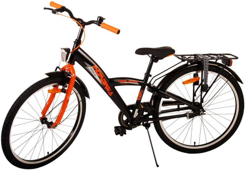 Volare Thombike Kinderfiets - Jongens - 24 inch - Zwart Oranje