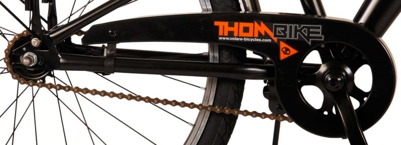 Volare Thombike Kinderfiets - Jongens - 24 inch - Zwart Oranje
