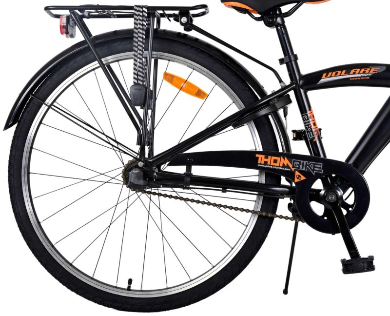 Volare Thombike Kinderfiets - Jongens - 26 inch - Zwart Oranje - 3 versnellingen