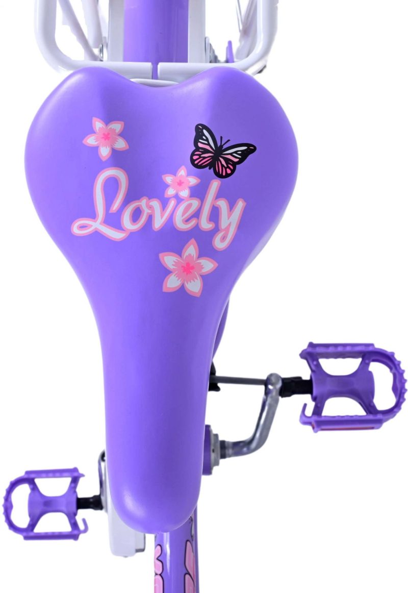 Volare Lovely Kinderfiets - Meisjes - 20 inch - Paars