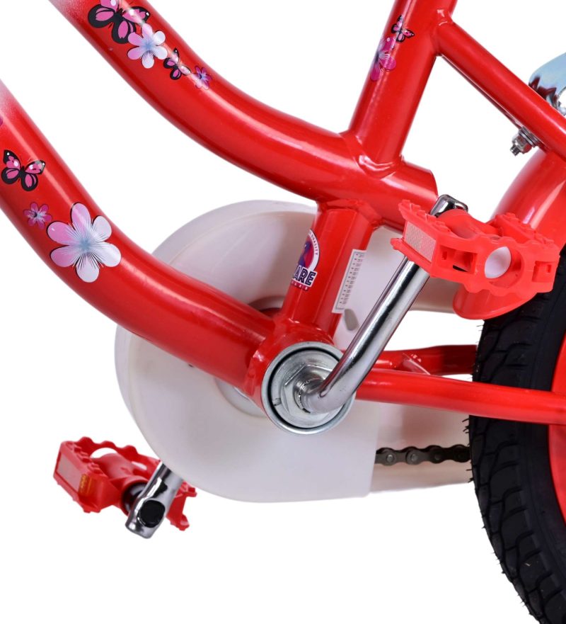 Volare Lovely Kinderfiets - Meisjes - 14 inch - Rood Wit
