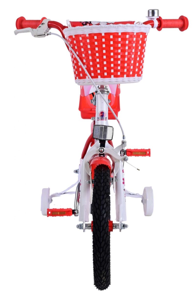 Volare Lovely Kinderfiets - Meisjes - 14 inch - Rood Wit