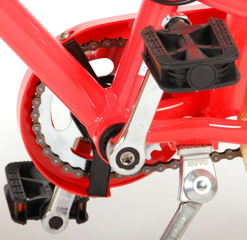 Volare Melody Kinderfiets - Meisjes - 20 inch - Koraal Rood - Twee Handremmen - Prime Collection
