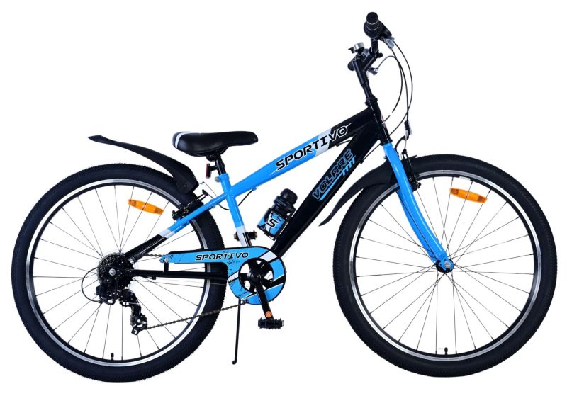 Volare Sportivo Kinderfiets – Jongens – 24 inch – Blauw – 7 versnellingen