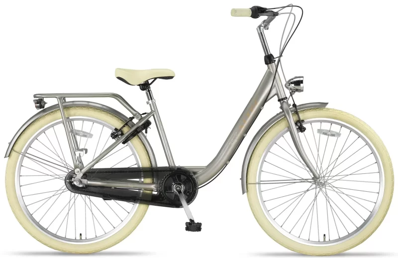 Altec Tuana 24 inch meisjesfiets met 3 versnellingen Sand