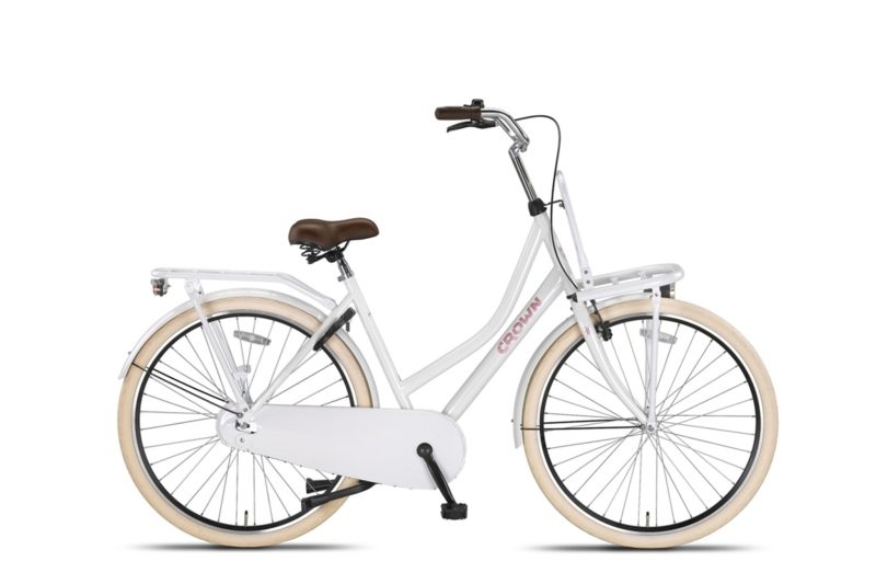 Altec Holland 28inch Transportfiets 53cm Holywood White *** STAFFEL KORTING ACTIE