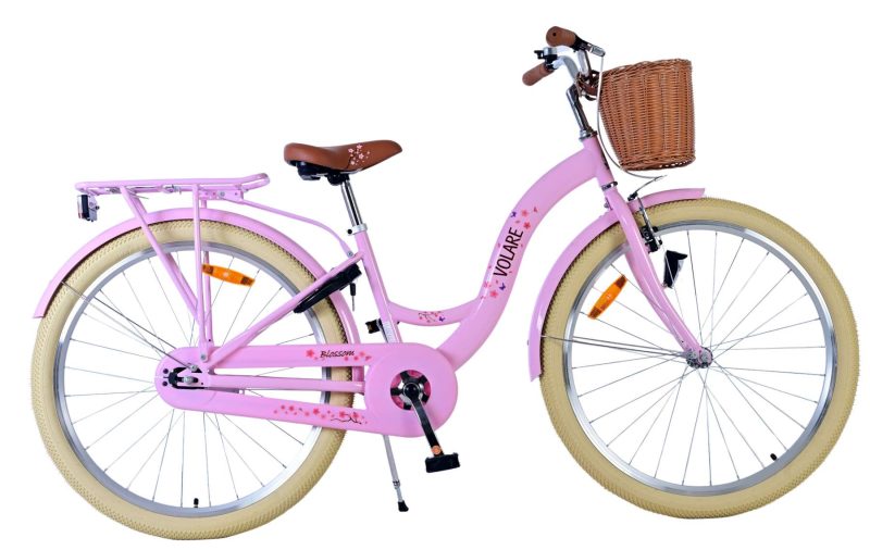 Volare Blossom Meisjesfiets - Kinderfiets - 26 inch - Roze