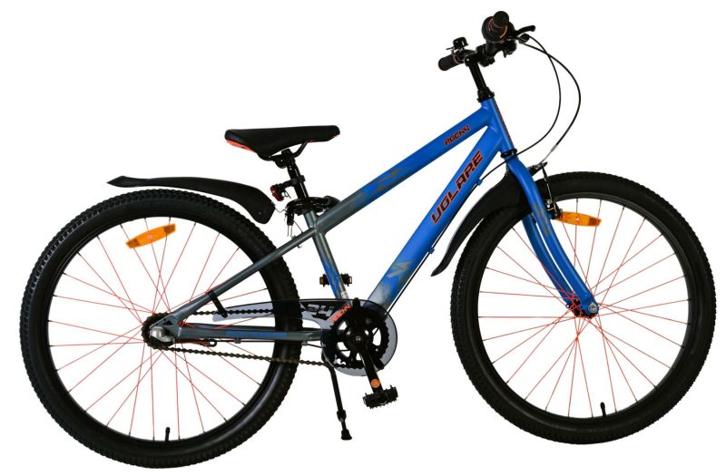 Volare Rocky Kinderfiets - 24 inch - Blauw - Shimano Nexus 3 versnellingen