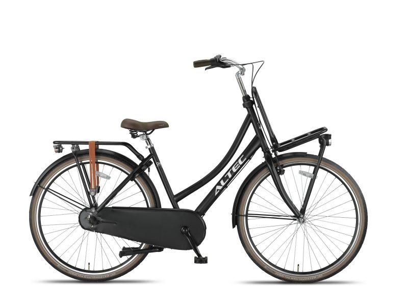 Altec Dutch 28inch Transportfiets N-3 48 cm Mat Zwart