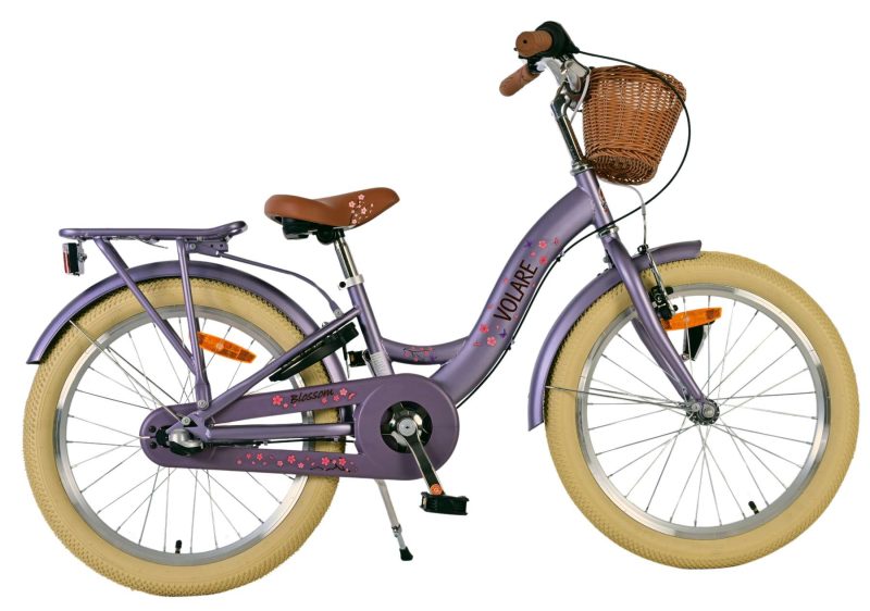 Volare Blossom Kinderfiets - Meisjes - 20 inch - Paars - Nexus 3 versnellingen