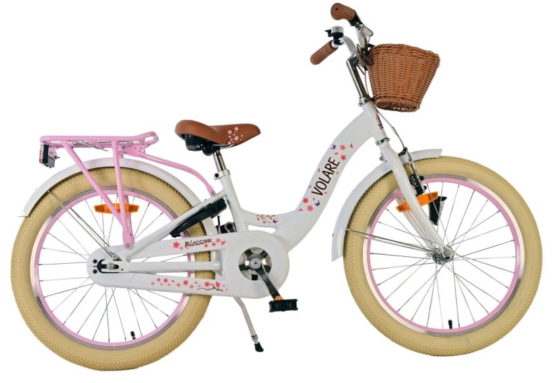 Volare Blossom Kinderfiets - Meisjes - 20 inch - Wit