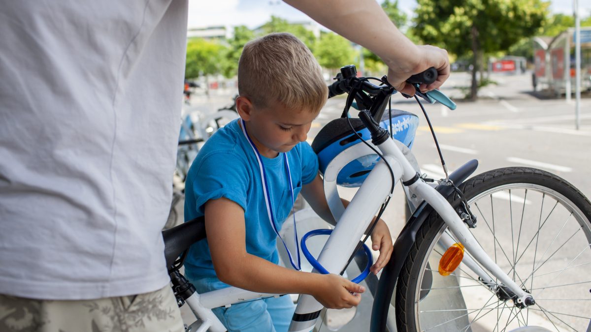 slot kinderfiets